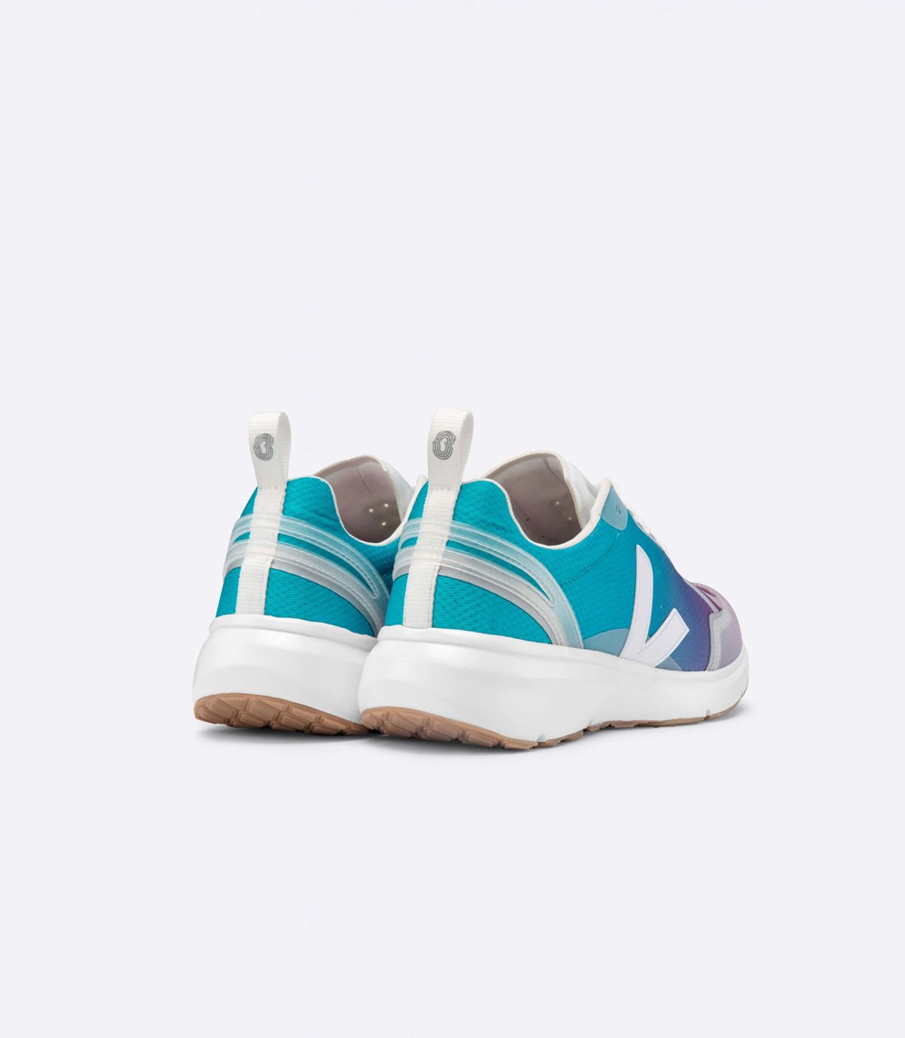 Veja Sneakers Womens - Condor 2 Alveomesh - Blue/White - 5276TMJLO